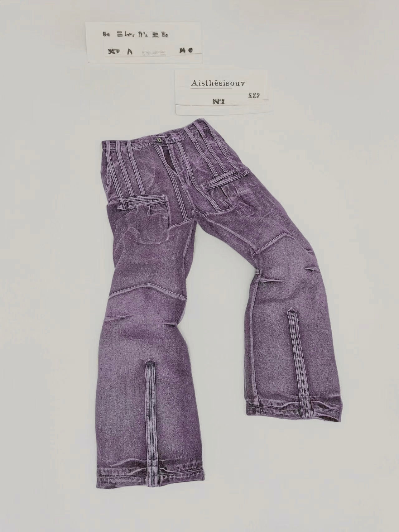 AIS Washed DENIM [PURPLE]