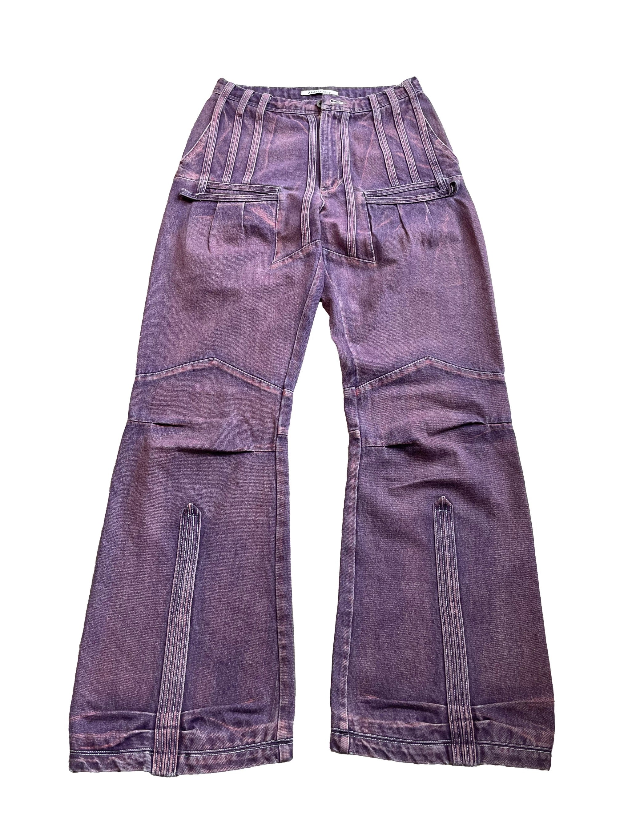 AIS Washed DENIM [PURPLE]